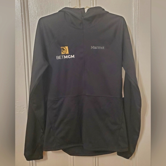BetMGM Branded Marmot Zenyatta 1/2 Zip Hoodie - Picture 1 of 6